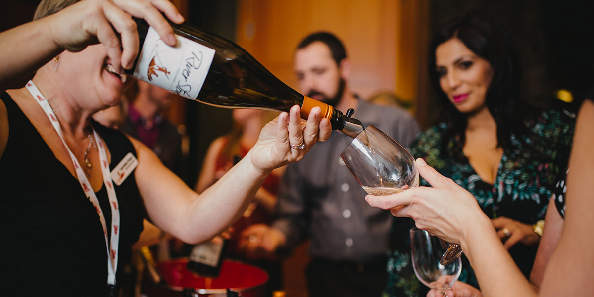 Attendees at Whistler Cornucopia Crush Grand Tasting flagship event