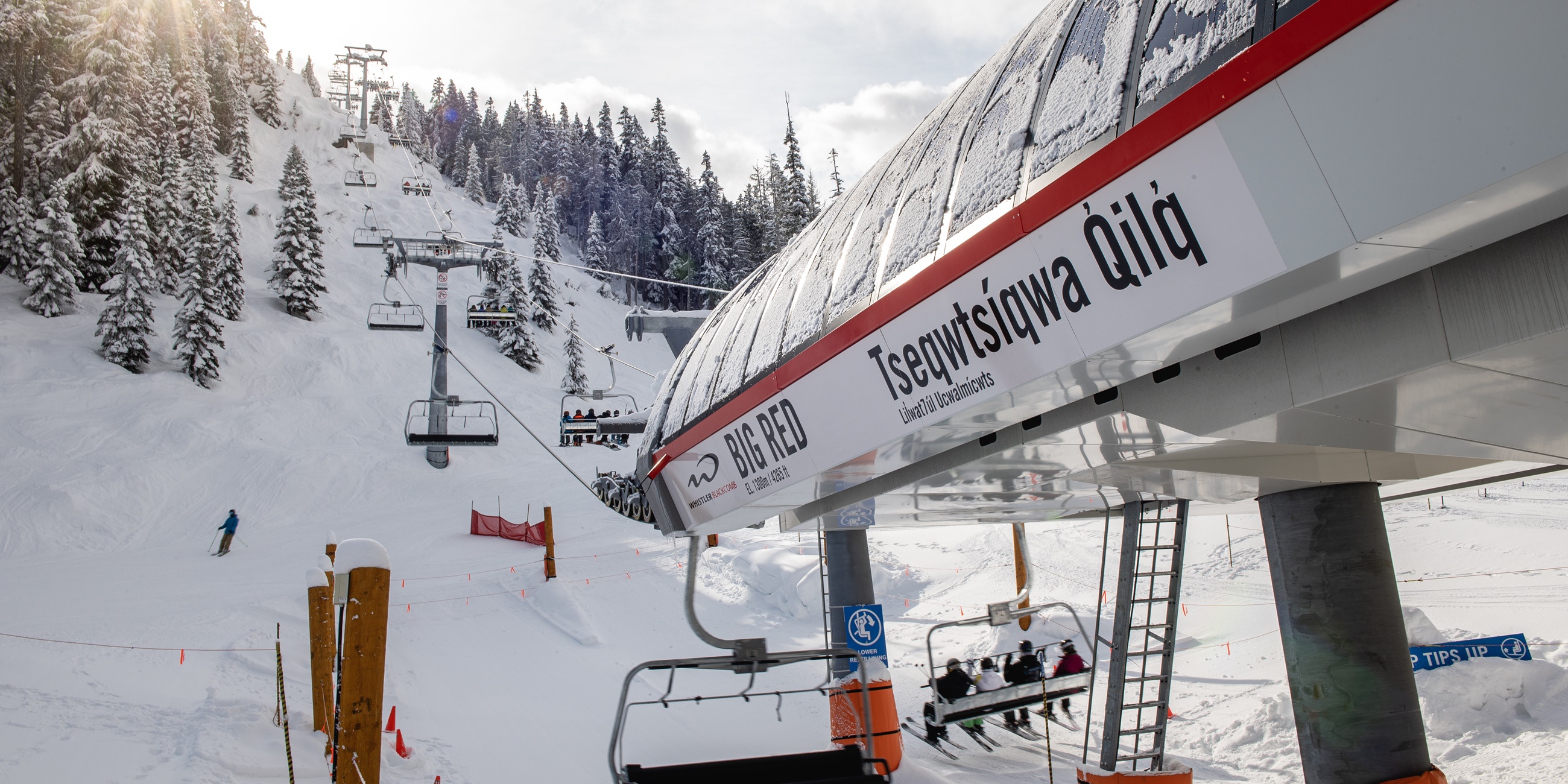 Filming in Whistler