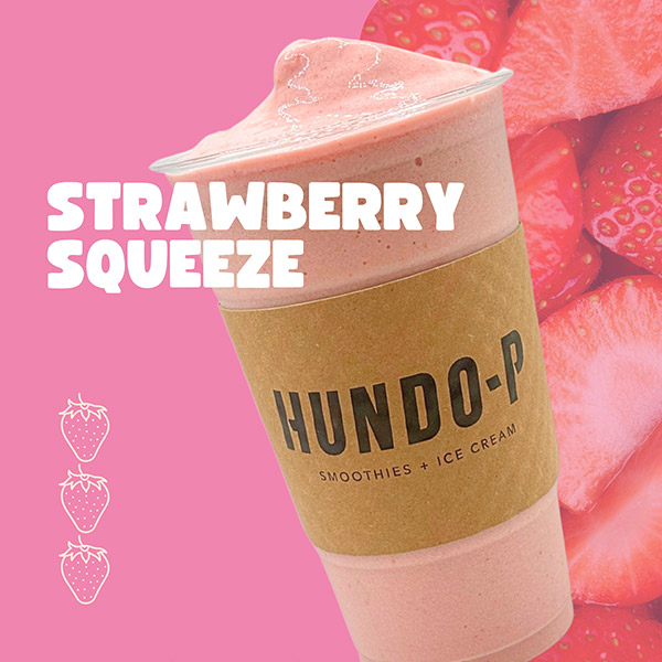 Hundo-P Smoothies Queen of Hearts / Strawberry Squeeze