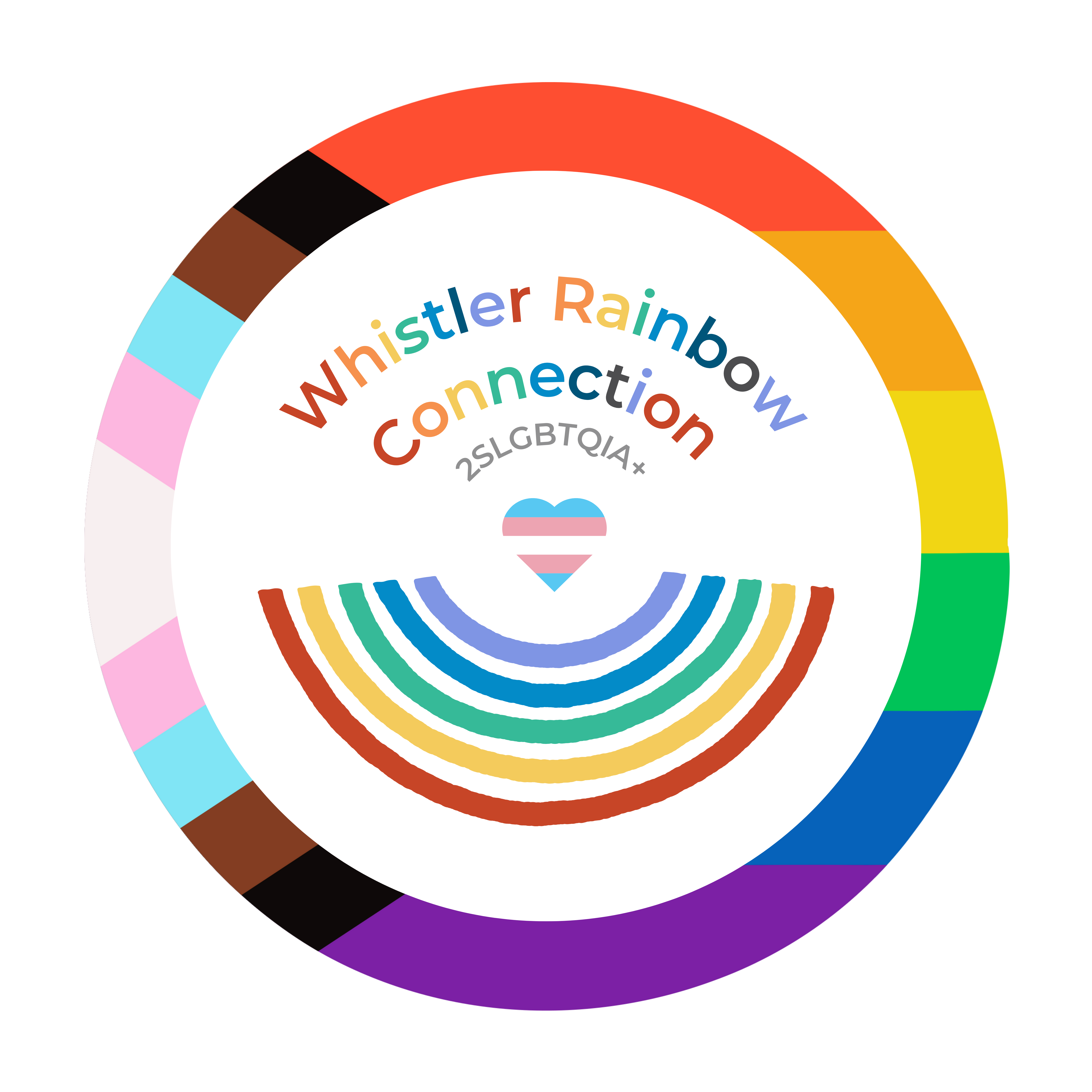 Whistler Rainbow Connection logo